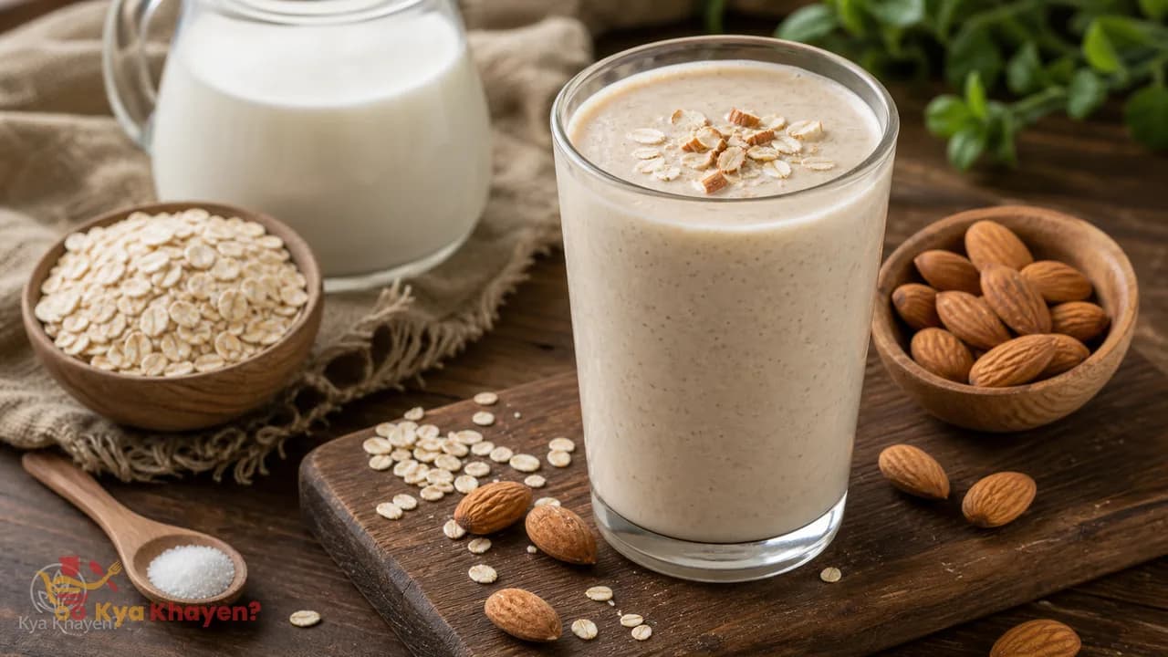 Oats Almond Shake