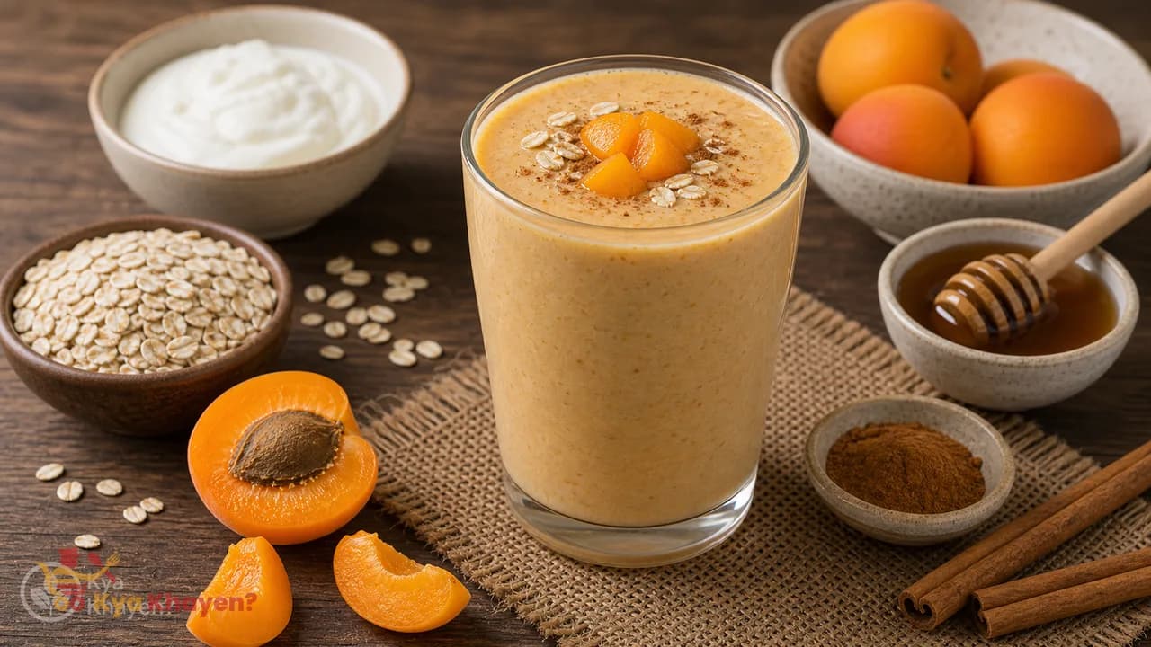 Oats-Apricot Smoothie