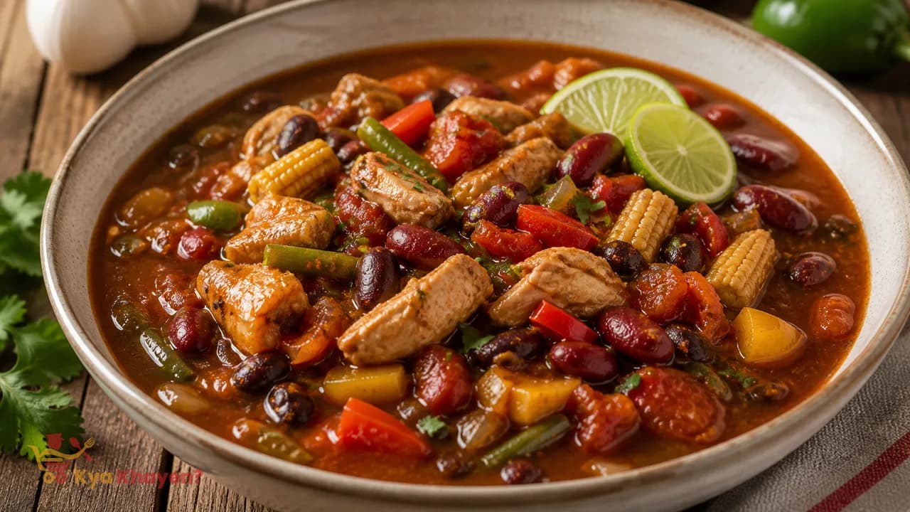 Slow Cooker Chicken Chili