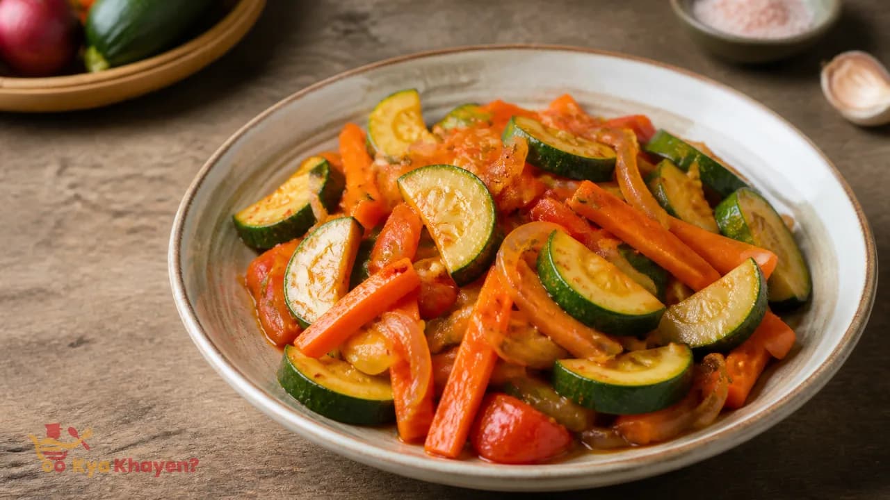 Saute Zucchini and Carrot