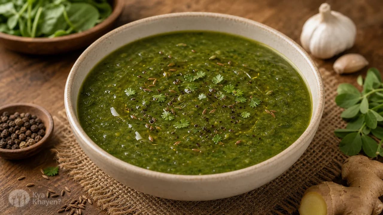 Palak-Methi Soup