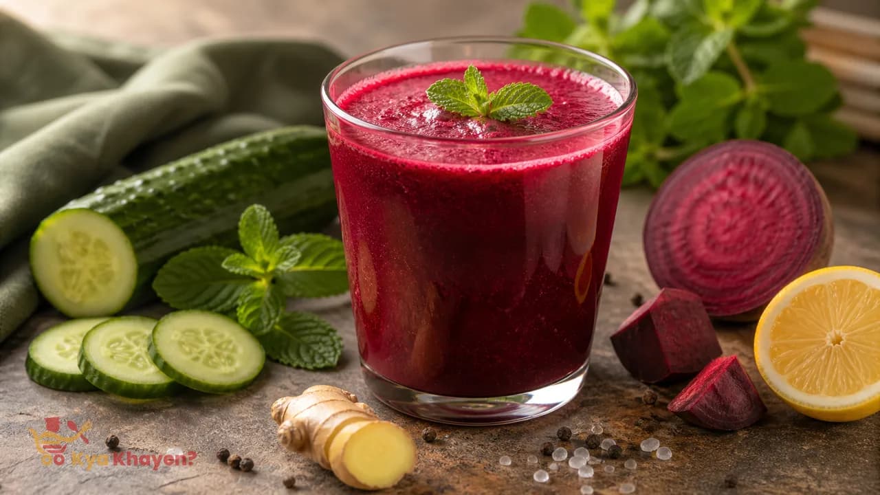 Beetroot Cucumber Detox Drink