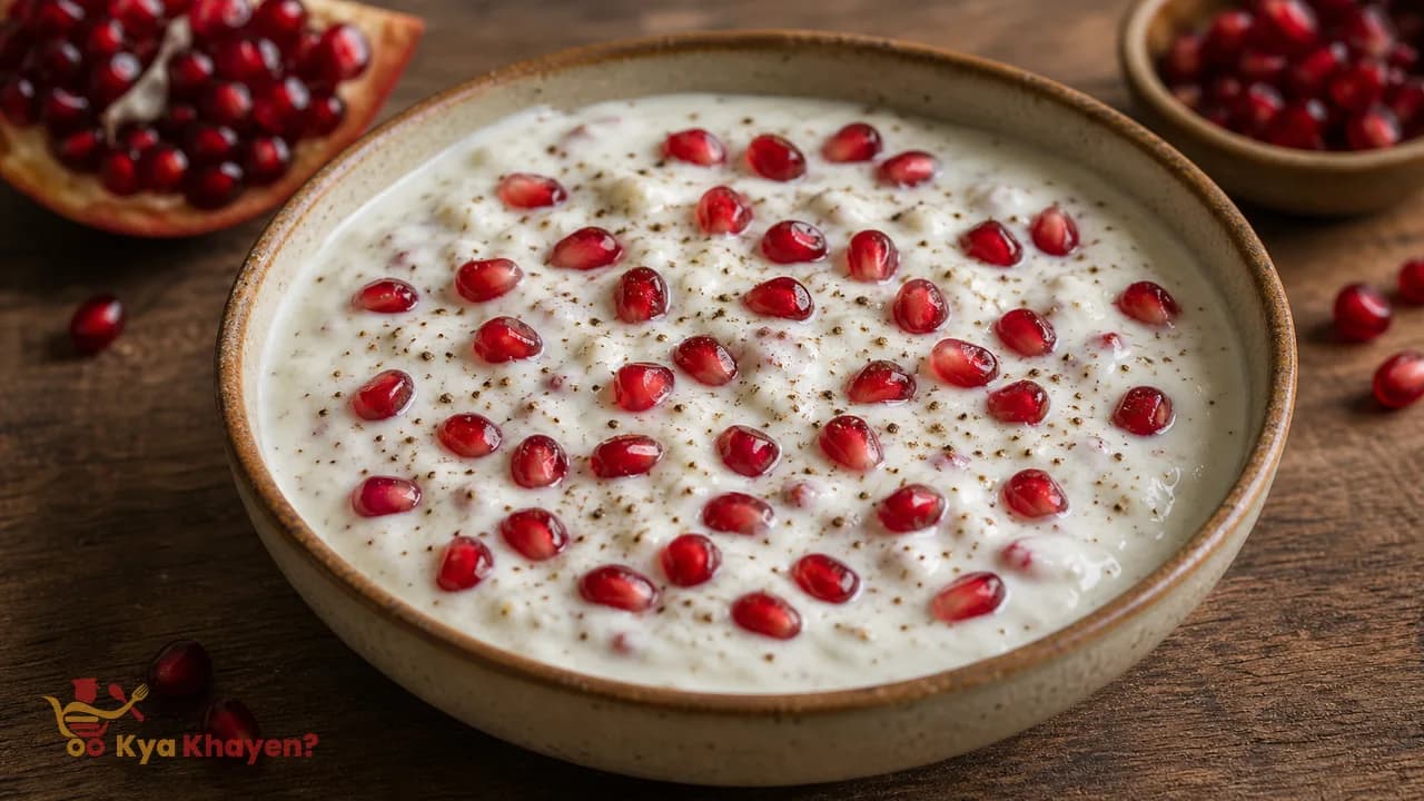 Pomegranate Raita