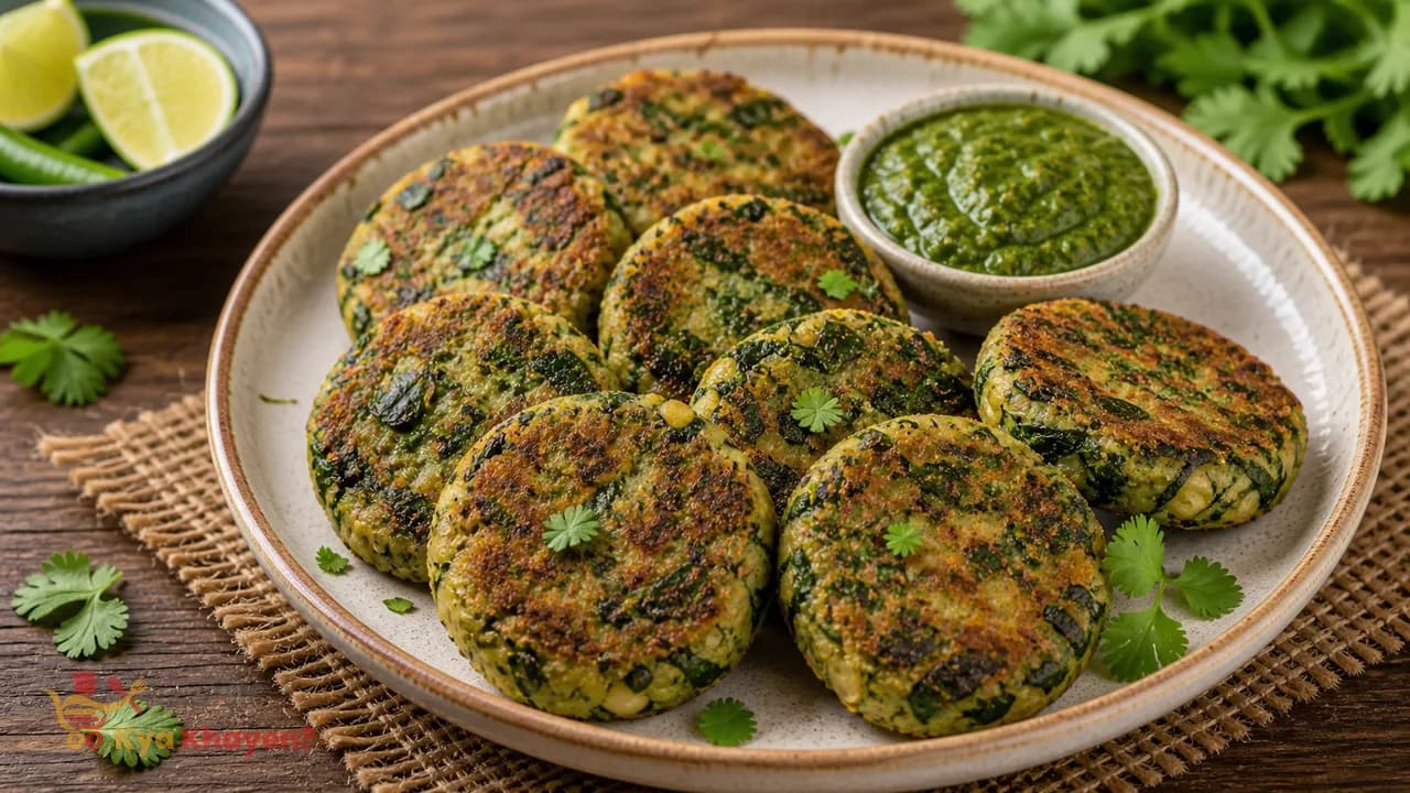 Spinach Potatoes Cutlets