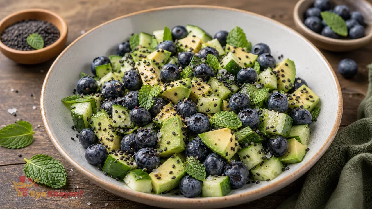 Berries Salad with Roasted Black Gingelly Seeds