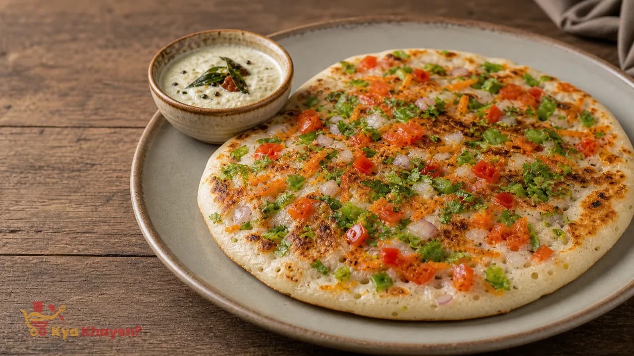 Uttapam with Vegetables