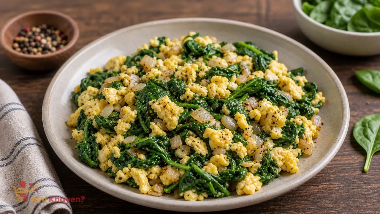 Scrambled Egg Whites with Garlic