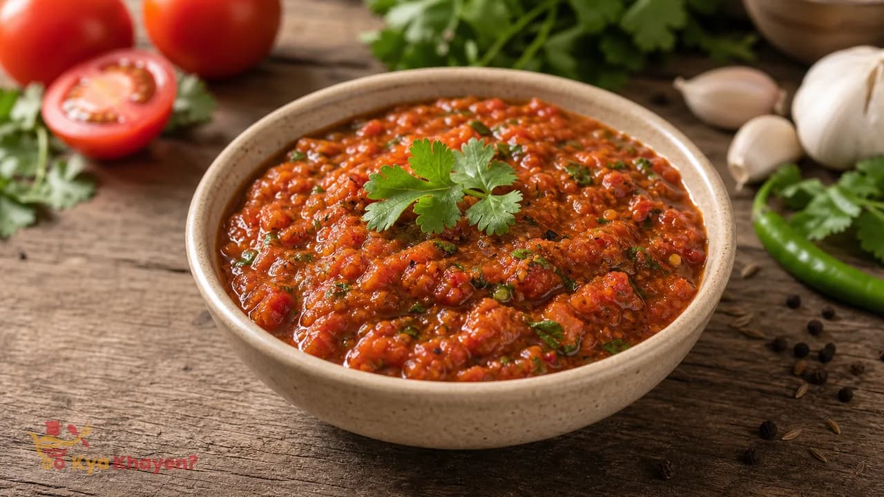Tomato-Coriander Chutney