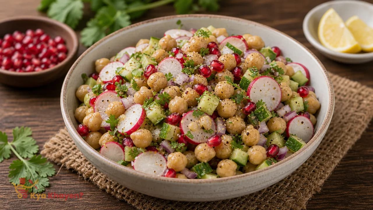 Spring Chickpeas Salad