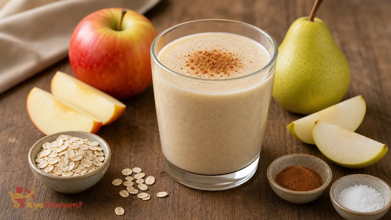 Apple-Pear Cinnamon Smoothie