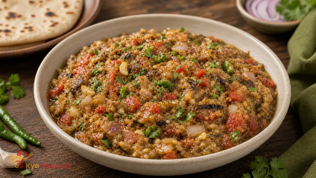 Brinjal Bharta Vegetable