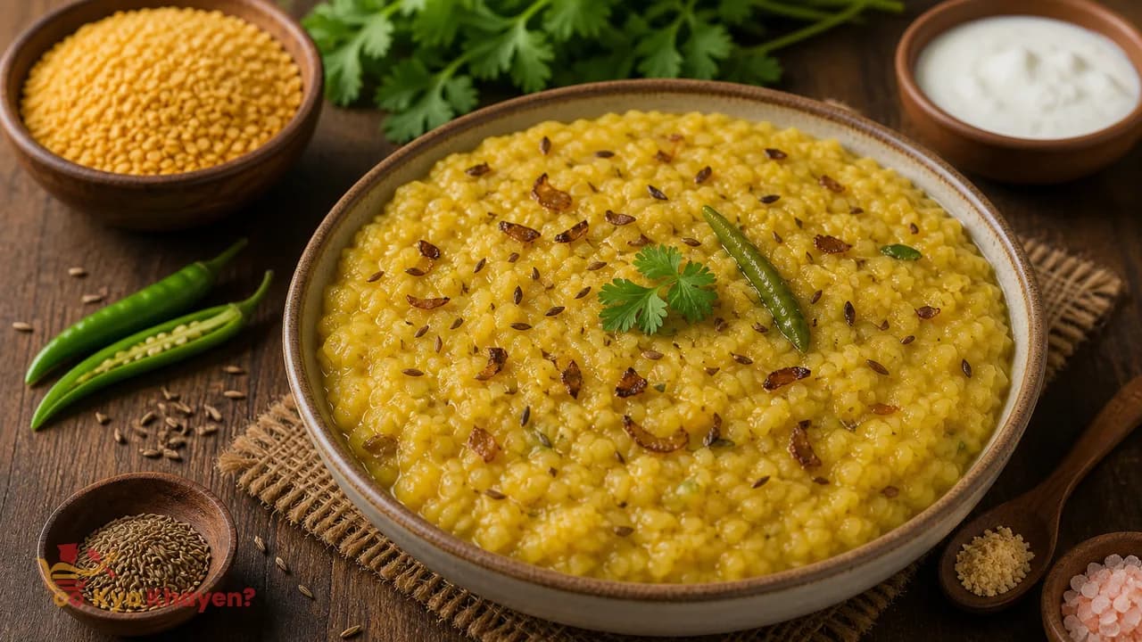 Yellow Moong Dal Khichdi