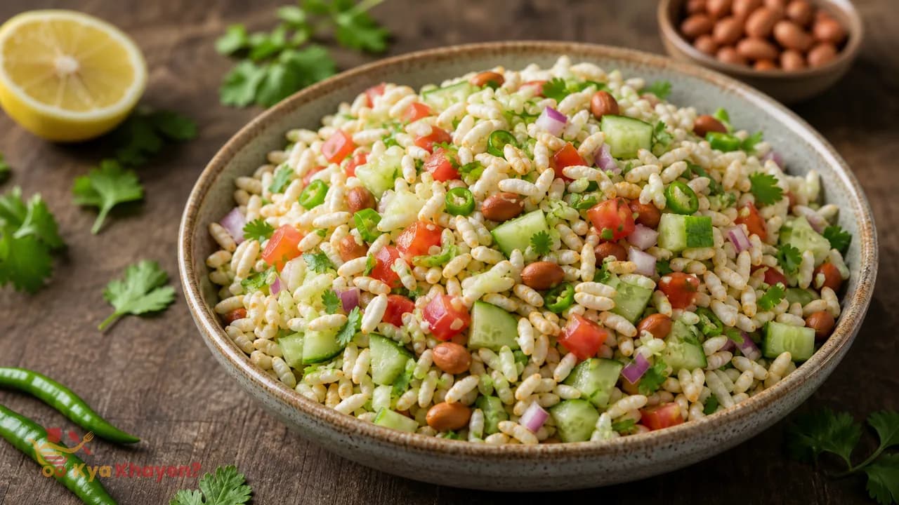 Cucumber Salad with Puffed Rice