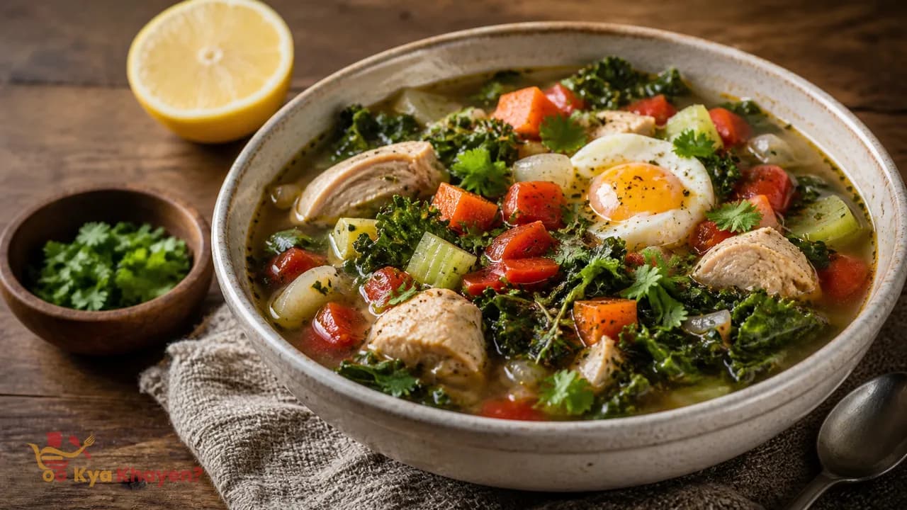Kale Stew with Chicken