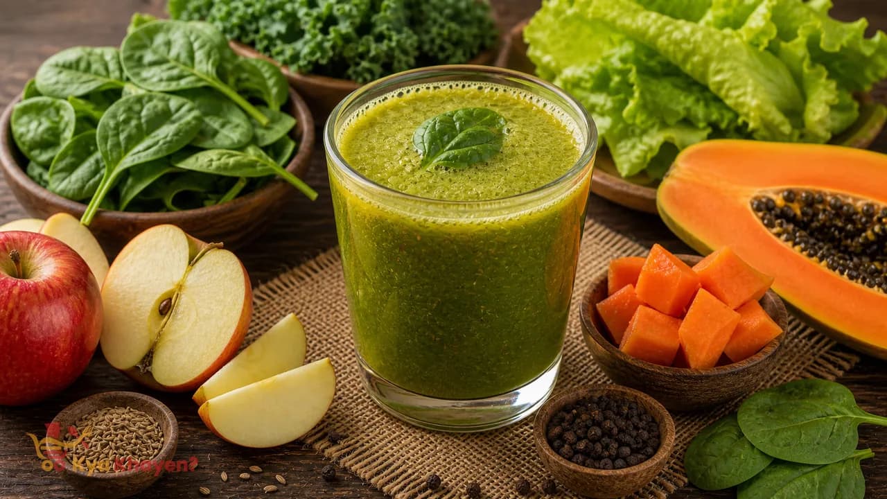 Vegetable Juice (Add Spinach, Kale, Lettuce, Apple, Papaya)