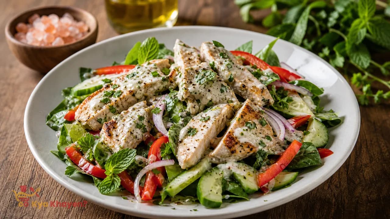 Herbed Yogurt Chicken Salad