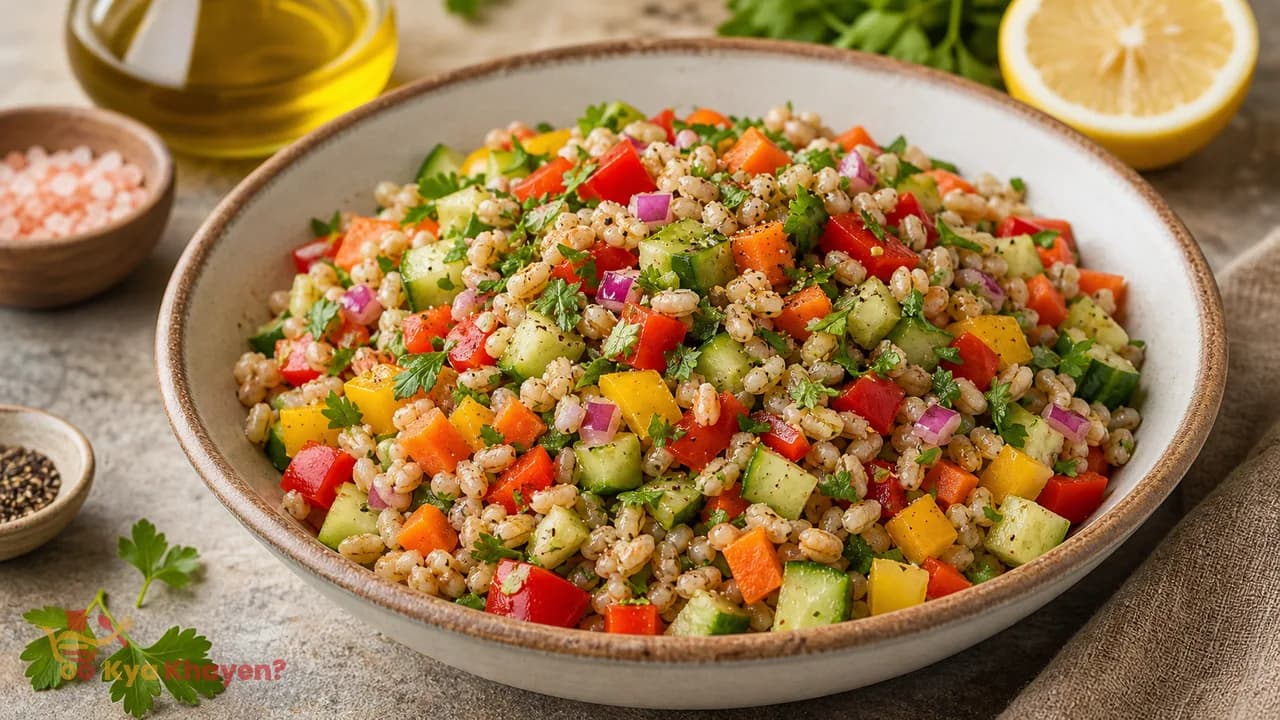 Barley Vegetable Salad