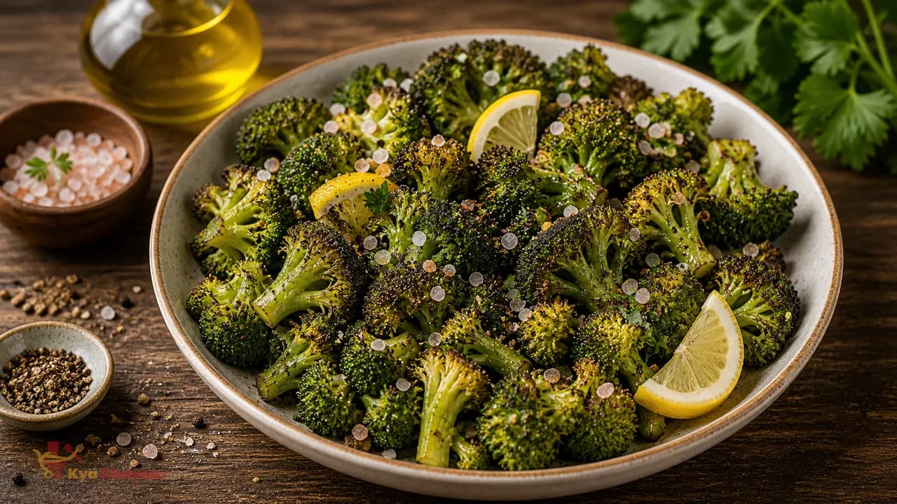 Baked Broccoli Salad (In Rock Salt)