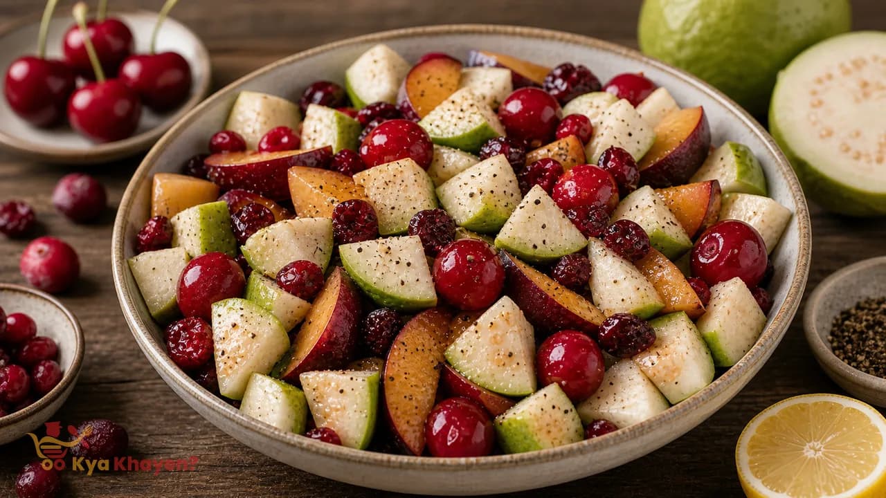 Fruit Salad (Add Grapes, Apple, Prunes and Pears)