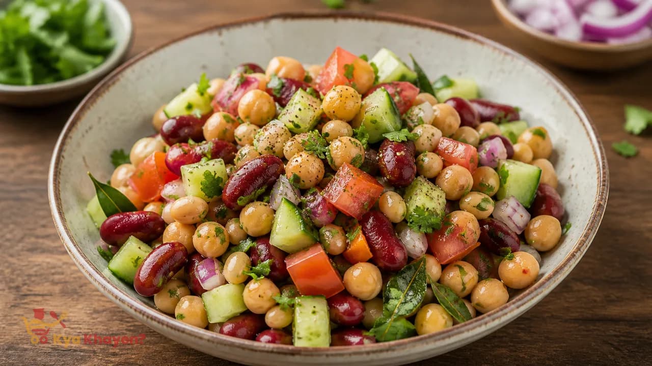 Boiled Beans Salad