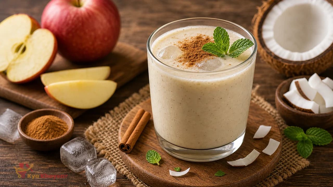 Apple Coconut Milk Smoothie