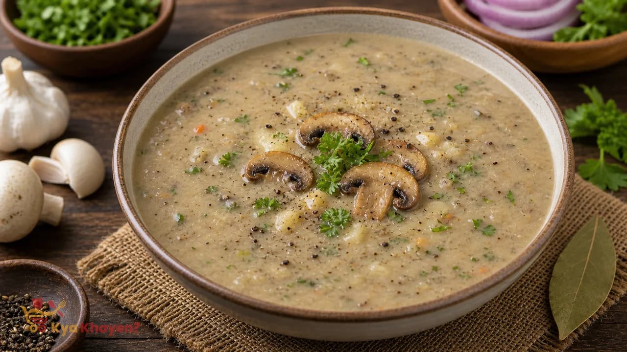 Veg Mushroom Soup