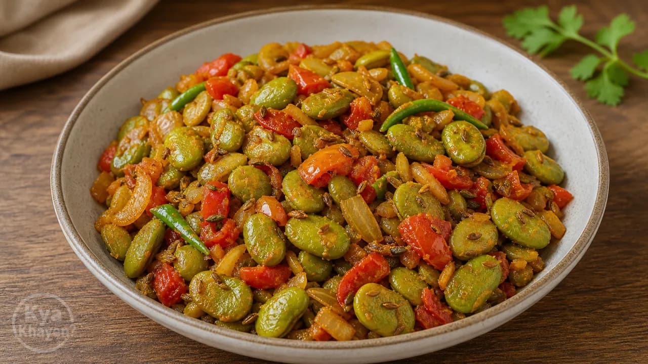 Stir Fried Broad Beans
