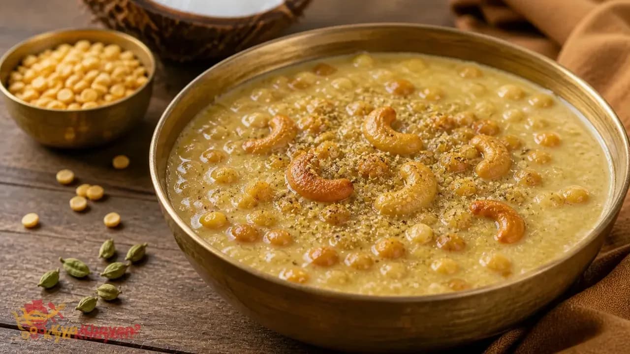 Konkani Special Chana Dal Kheer