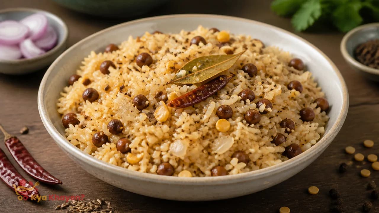 Black Channa Pulao