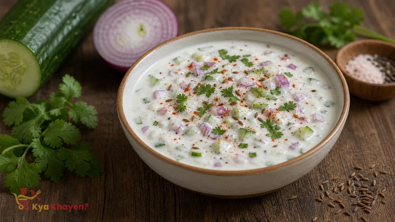 Cucumber Onion Raita