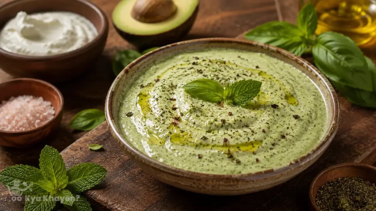 Healthy Green Goddess Dressing