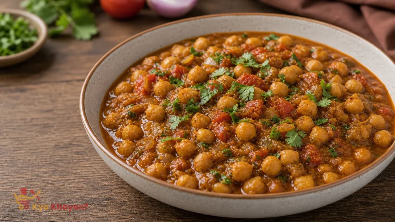 White Chana Curry