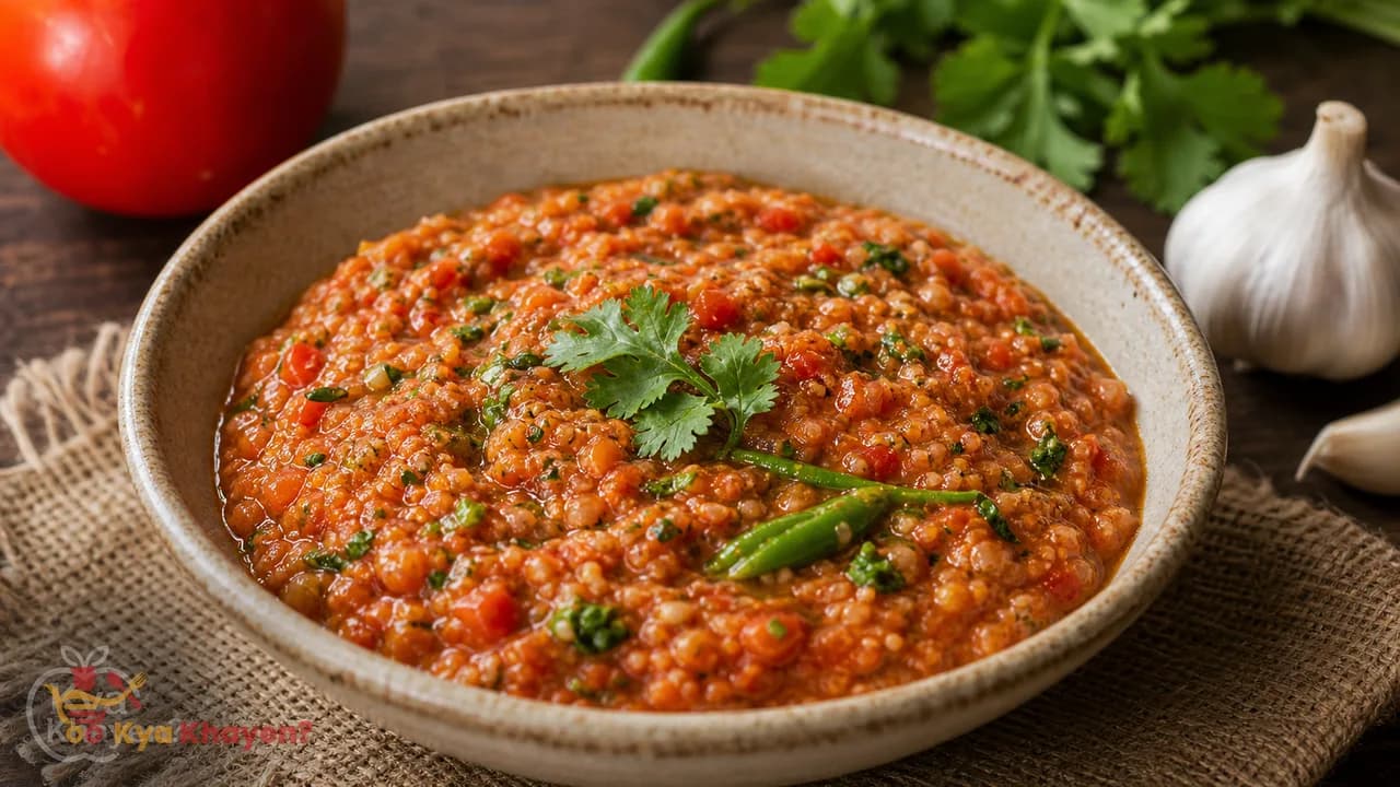 Garlic Tomato Chutney