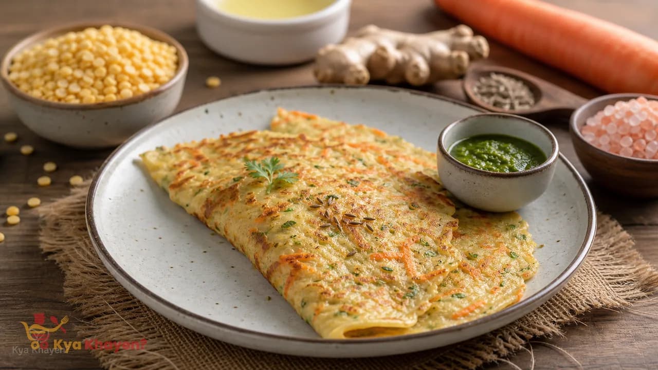 Egg White Moong Chilla