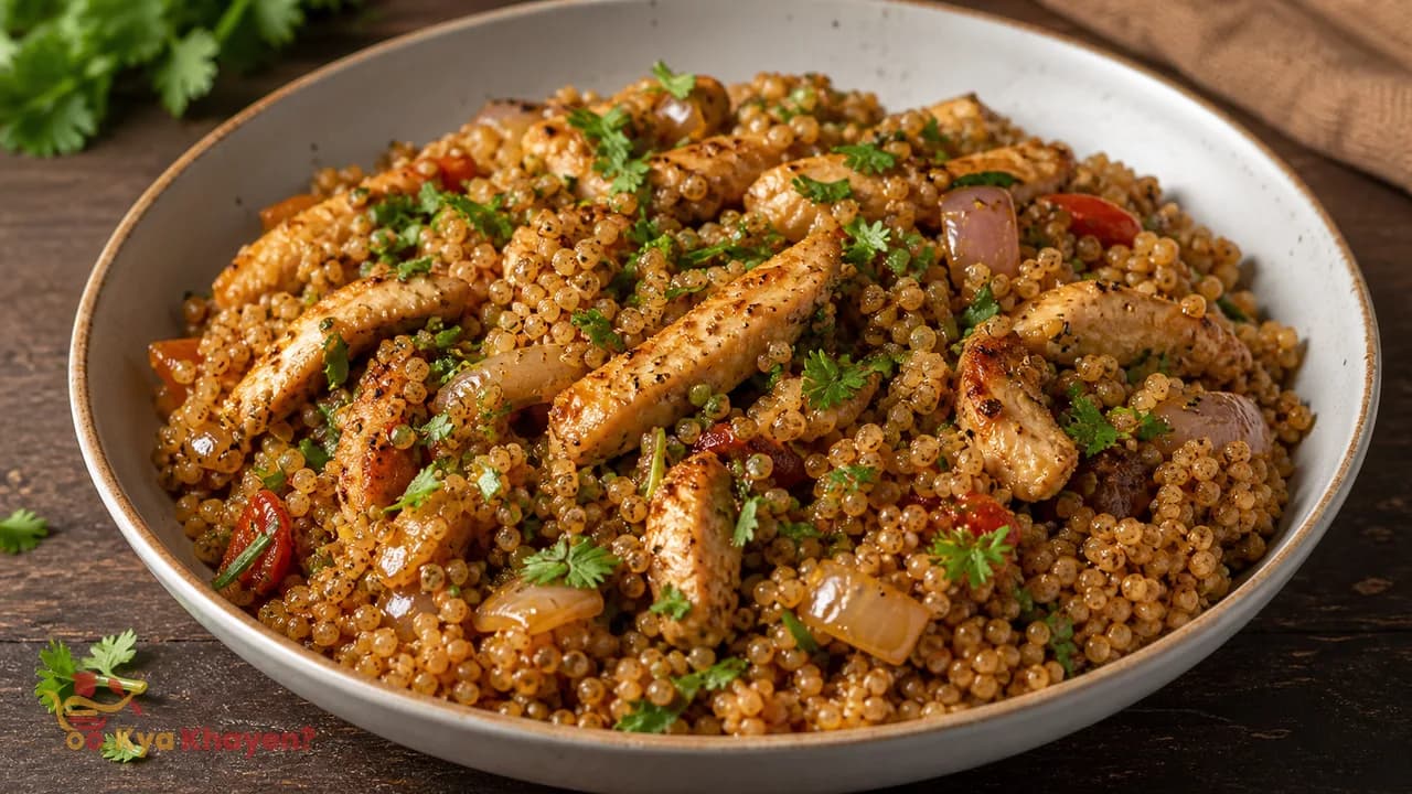 Stir Fried with Chicken Samai