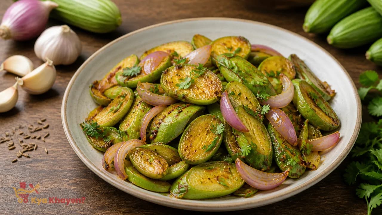 Saute Parwal and Onions