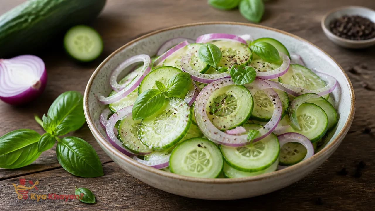 Cucumber Onion Salad