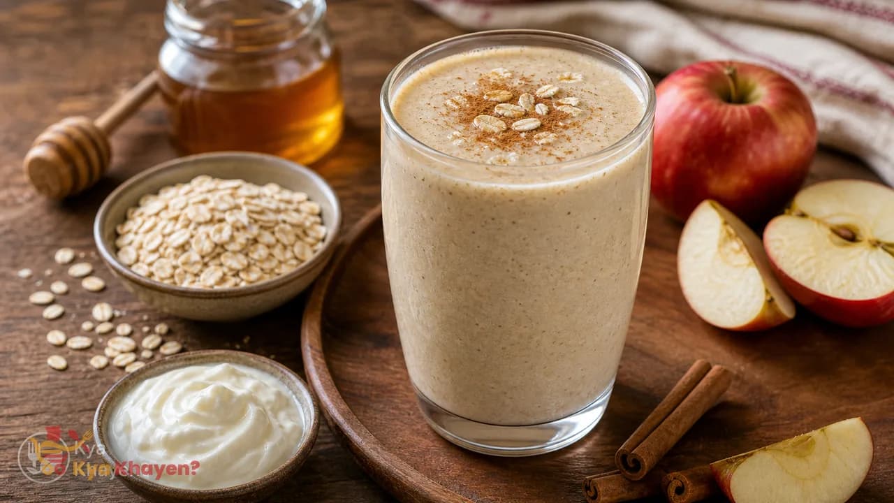 Oats Apple-Honey Smoothie