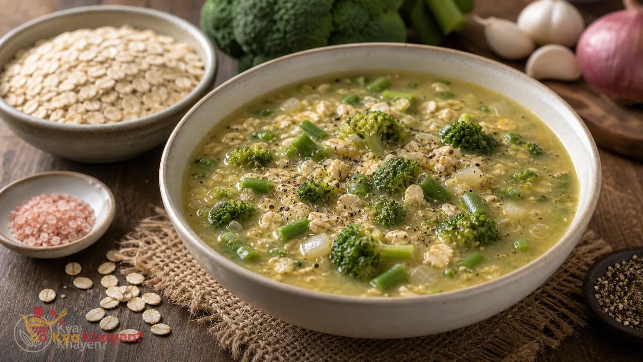 Oats and Broccoli Soup
