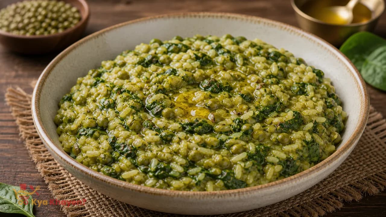 Spinach Khichari