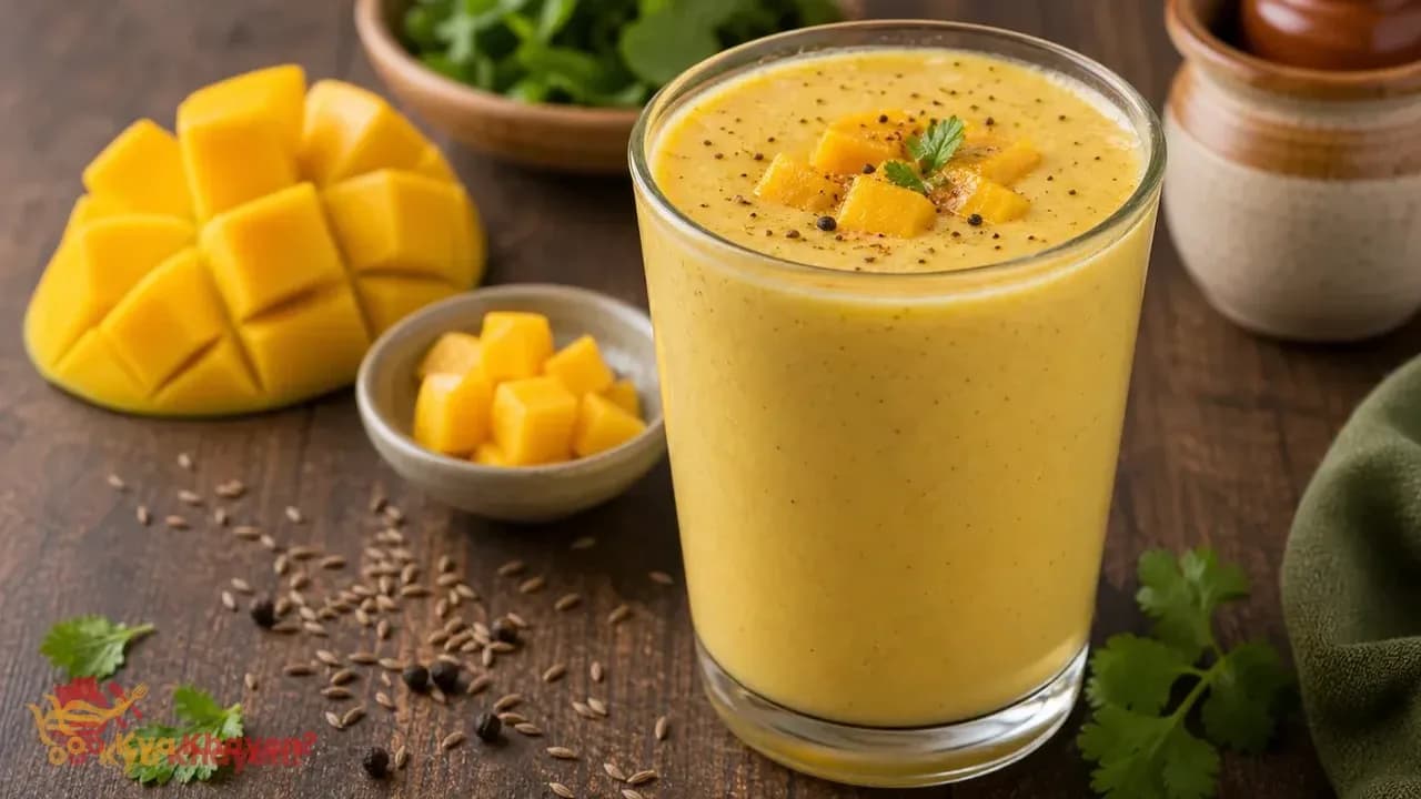 Mango Chaas (Mango Buttermilk Smoothie)