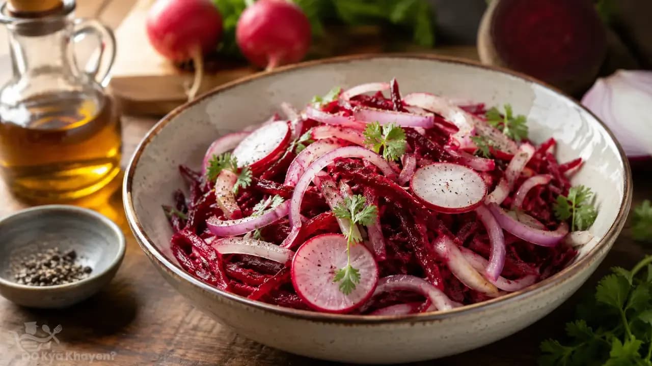 Green Salad (Onion, Beetroot, Radish)
