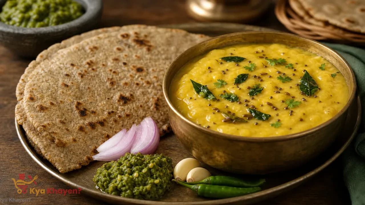 Pithla Bhakri
