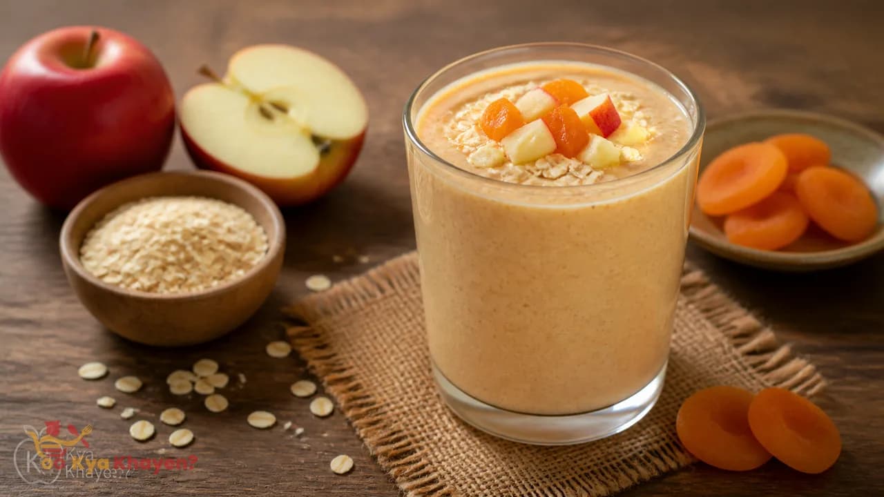 Fruits and Oats Smoothie (Add Apple, Apricots)