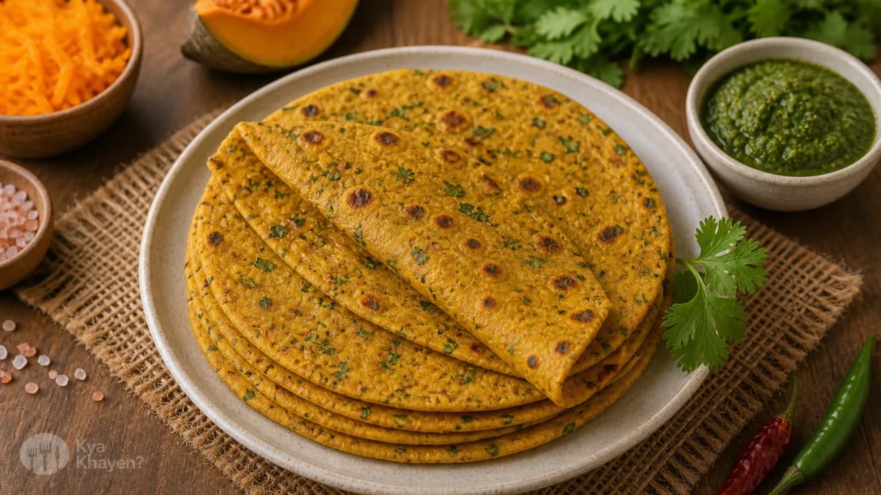 Pumpkin Thepla