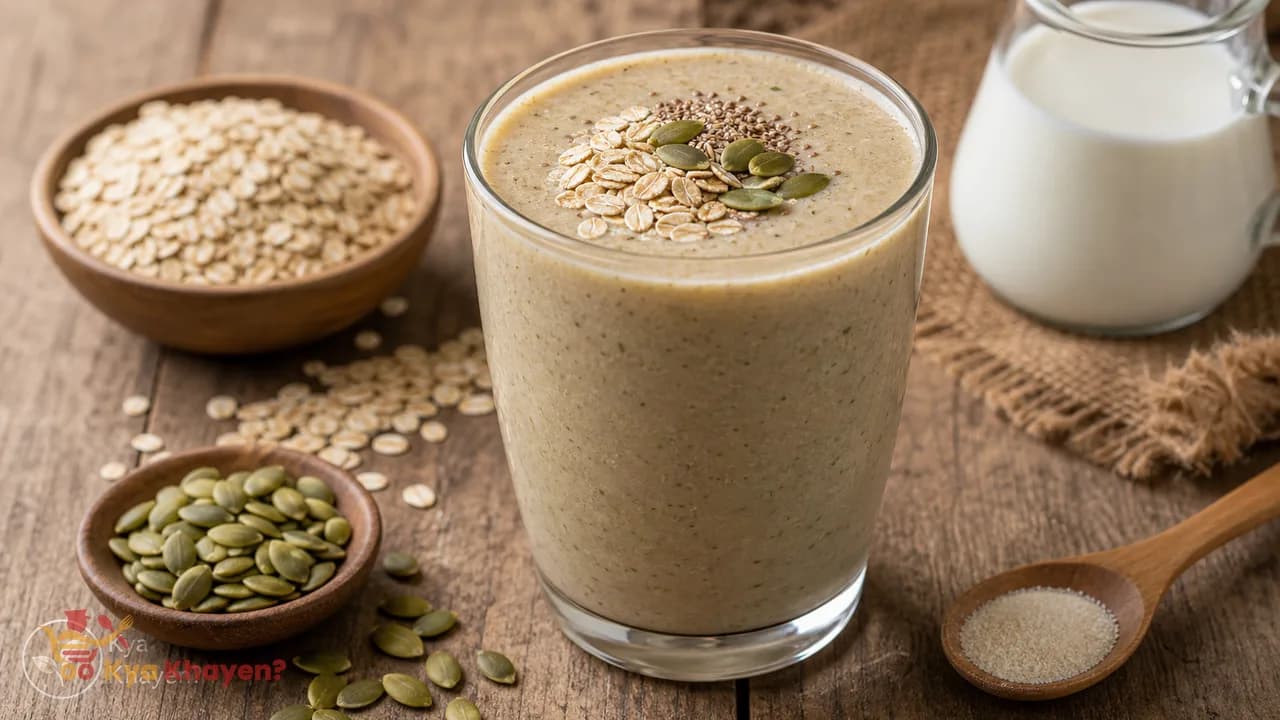 Oats and Seed Smoothie
