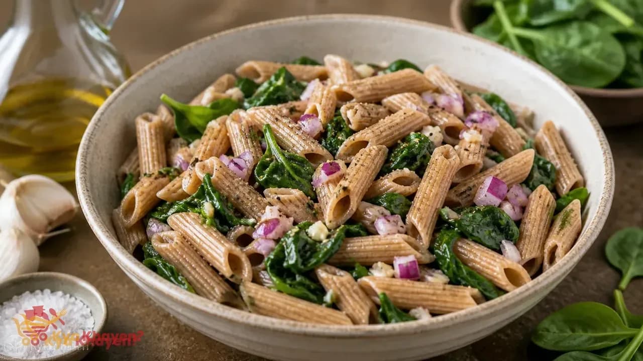 Mediterranean Whole Wheat Pasta Salad