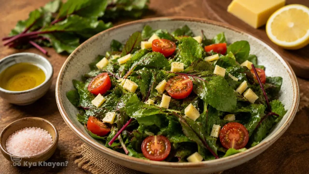 Green Salad with Cherry Tomato
