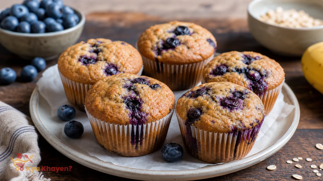 Banana Blue Berry Muffin