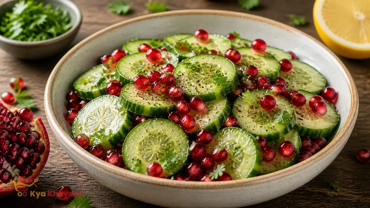 Cucumber Capsicum Salad